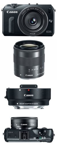 Canon EOS M Camera - Many of the joys of a DSLR in a more compact package